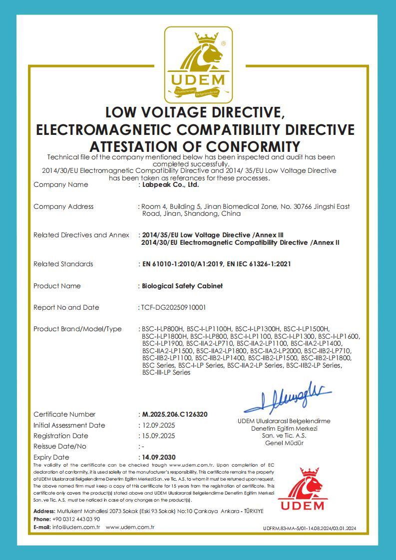 CE Biological Safety Cabinet